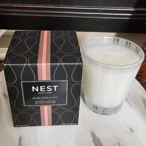 $48 Nest Rose Noir & Oud Classic Candle, 8.1 oz - NIB